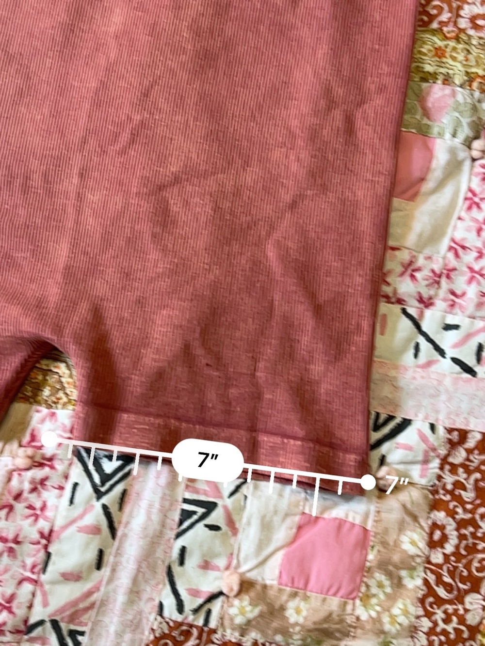 DYNAMIC Ribbed Tank Romper - Dusty Rose - Picture 8 of 8